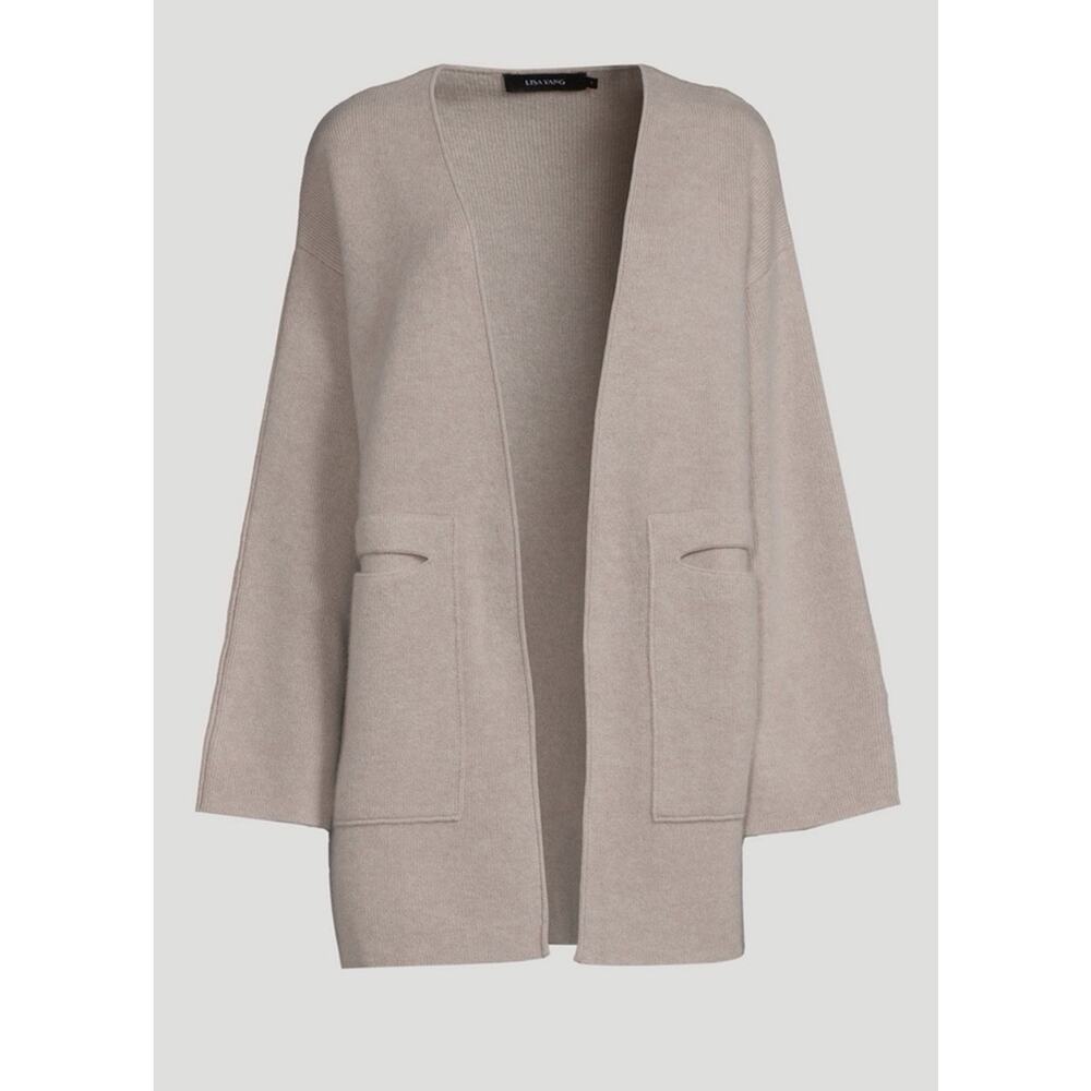 Lisa Yang The Ryan cashmere cardigan coat Size 2 S/M Sand Beige New With Tags